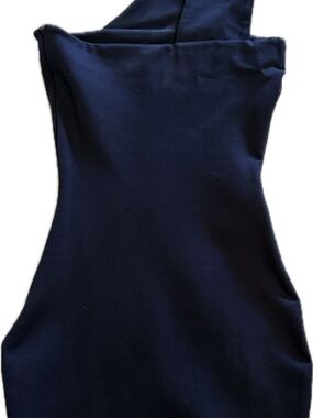 superdown Black Dress with White Label